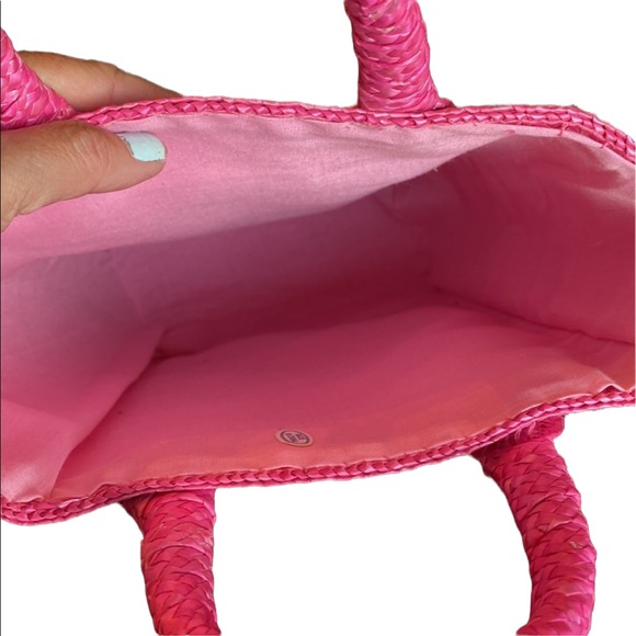 4/$20!!!  Bubblegum Pink Straw Bag - Picture 5 of 6